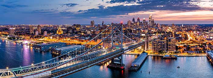 City of Philadelphia Skyline